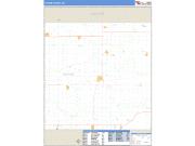 Thayer County, NE <br /> Wall Map <br /> Zip Code <br /> Basic Style 2025 Map