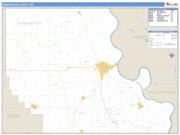 Washington County, NE <br /> Wall Map <br /> Zip Code <br /> Basic Style 2025 Map