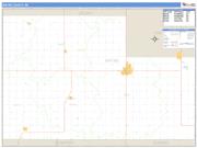 Wayne County, NE <br /> Wall Map <br /> Zip Code <br /> Basic Style 2025 Map