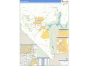 Clark County, NV <br /> Wall Map <br /> Zip Code <br /> Basic Style 2025 Map
