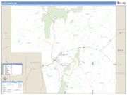 Elko County, NV <br /> Wall Map <br /> Zip Code <br /> Basic Style 2025 Map