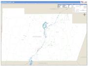 Pershing County, NV <br /> Wall Map <br /> Zip Code <br /> Basic Style 2025 Map