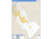 Camden County, NJ <br /> Wall Map <br /> Zip Code <br /> Basic Style 2025 Map