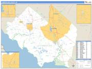 Cumberland County, NJ <br /> Wall Map <br /> Zip Code <br /> Basic Style 2025 Map