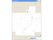 DeBaca County, NM <br /> Wall Map <br /> Zip Code <br /> Basic Style 2025 Map