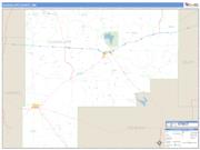 Guadalupe County, NM <br /> Wall Map <br /> Zip Code <br /> Basic Style 2025 Map