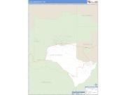 Los Alamos County, NM <br /> Wall Map <br /> Zip Code <br /> Basic Style 2025 Map