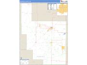 Roosevelt County, NM <br /> Wall Map <br /> Zip Code <br /> Basic Style 2025 Map