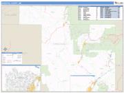 Sandoval County, NM <br /> Wall Map <br /> Zip Code <br /> Basic Style 2025 Map