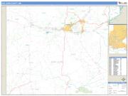 San Juan County, NM <br /> Wall Map <br /> Zip Code <br /> Basic Style 2025 Map