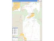 Santa Fe County, NM <br /> Wall Map <br /> Zip Code <br /> Basic Style 2025 Map