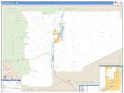 Sierra County, NM <br /> Wall Map <br /> Zip Code <br /> Basic Style 2025 Map