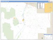 Socorro County, NM <br /> Wall Map <br /> Zip Code <br /> Basic Style 2025 Map