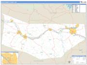 Montgomery County, NY <br /> Wall Map <br /> Zip Code <br /> Basic Style 2025 Map