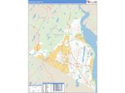 Rockland County, NY <br /> Wall Map <br /> Zip Code <br /> Basic Style 2025 Map