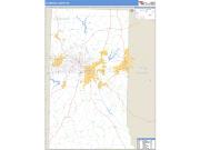 Alamance County, NC <br /> Wall Map <br /> Zip Code <br /> Basic Style 2025 Map
