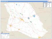 Bladen County, NC <br /> Wall Map <br /> Zip Code <br /> Basic Style 2025 Map