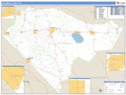 Columbus County, NC <br /> Wall Map <br /> Zip Code <br /> Basic Style 2025 Map