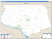 Gates County, NC <br /> Wall Map <br /> Zip Code <br /> Basic Style 2025 Map