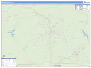Macon County, NC <br /> Wall Map <br /> Zip Code <br /> Basic Style 2025 Map