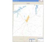 Person County, NC <br /> Wall Map <br /> Zip Code <br /> Basic Style 2025 Map