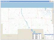 Bottineau County, ND <br /> Wall Map <br /> Zip Code <br /> Basic Style 2025 Map