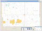 Cavalier County, ND <br /> Wall Map <br /> Zip Code <br /> Basic Style 2025 Map
