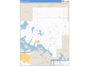Ramsey County, ND <br /> Wall Map <br /> Zip Code <br /> Basic Style 2025 Map