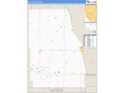 Richland County, ND <br /> Wall Map <br /> Zip Code <br /> Basic Style 2025 Map