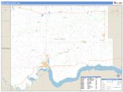 Williams County, ND <br /> Wall Map <br /> Zip Code <br /> Basic Style 2025 Map
