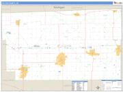 Fulton County, OH <br /> Wall Map <br /> Zip Code <br /> Basic Style 2025 Map