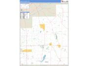 Geauga County, OH <br /> Wall Map <br /> Zip Code <br /> Basic Style 2025 Map