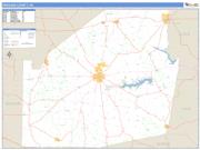 Highland County, OH <br /> Wall Map <br /> Zip Code <br /> Basic Style 2025 Map