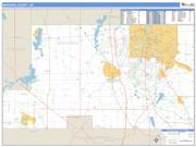 Mahoning County, OH <br /> Wall Map <br /> Zip Code <br /> Basic Style 2025 Map