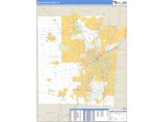 Montgomery County, OH <br /> Wall Map <br /> Zip Code <br /> Basic Style 2025 Map