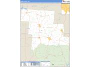 Perry County, OH <br /> Wall Map <br /> Zip Code <br /> Basic Style 2025 Map