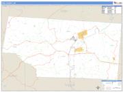 Pike County, OH <br /> Wall Map <br /> Zip Code <br /> Basic Style 2025 Map