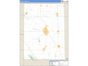Preble County, OH <br /> Wall Map <br /> Zip Code <br /> Basic Style 2025 Map
