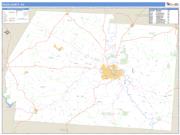 Ross County, OH <br /> Wall Map <br /> Zip Code <br /> Basic Style 2025 Map