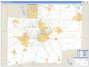 Stark County, OH <br /> Wall Map <br /> Zip Code <br /> Basic Style 2025 Map