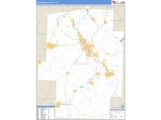 Tuscarawas County, OH <br /> Wall Map <br /> Zip Code <br /> Basic Style 2025 Map