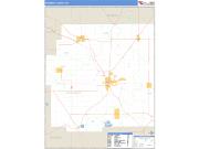 Wyandot County, OH <br /> Wall Map <br /> Zip Code <br /> Basic Style 2025 Map