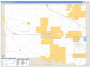 Canadian County, OK <br /> Wall Map <br /> Zip Code <br /> Basic Style 2025 Map