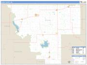 Kiowa County, OK <br /> Wall Map <br /> Zip Code <br /> Basic Style 2025 Map