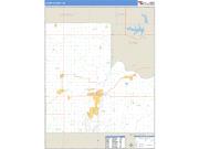 Logan County, OK <br /> Wall Map <br /> Zip Code <br /> Basic Style 2025 Map