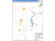 Mayes County, OK <br /> Wall Map <br /> Zip Code <br /> Basic Style 2025 Map