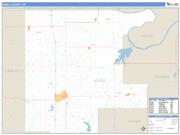 Noble County, OK <br /> Wall Map <br /> Zip Code <br /> Basic Style 2025 Map