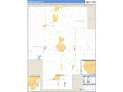 Okmulgee County, OK <br /> Wall Map <br /> Zip Code <br /> Basic Style 2025 Map