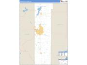 Washington County, OK <br /> Wall Map <br /> Zip Code <br /> Basic Style 2025 Map