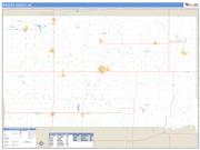 Washita County, OK <br /> Wall Map <br /> Zip Code <br /> Basic Style 2025 Map